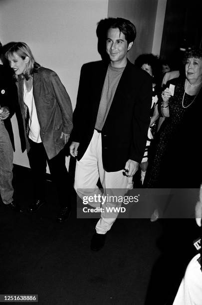 Danielle von Zerneck, Jonathan Silverman, and Rica Martens attend the local premiere of "Living in Oblivion" at the Angelika 57 Theater in New York...