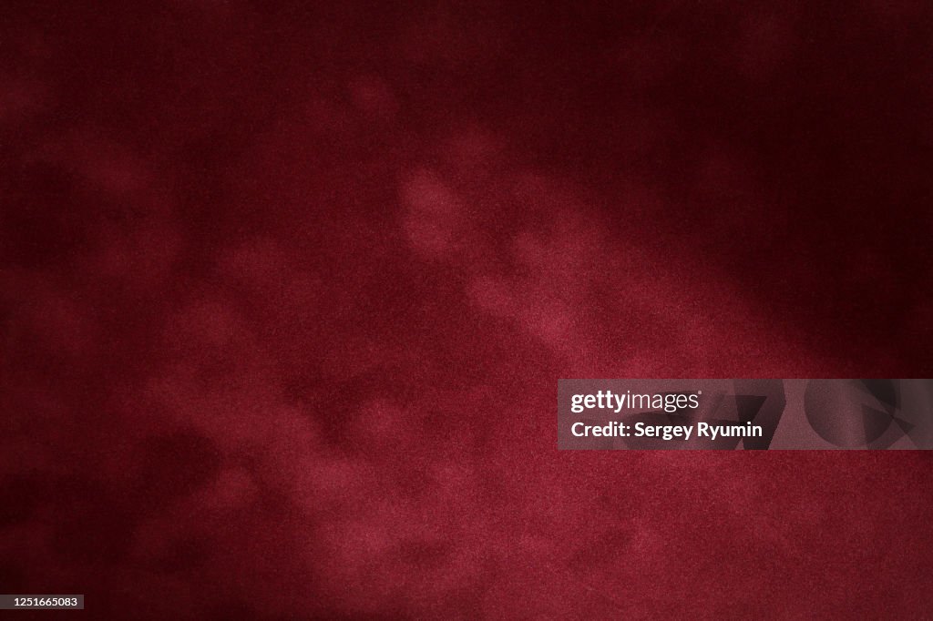 Burgundy velvet with lighting