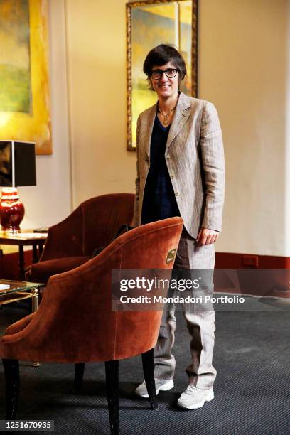 Italian senator Giulia Bongiorno during the debate for the reform of the electoral system of the High Council of the Judiciary, at the Ripetta...