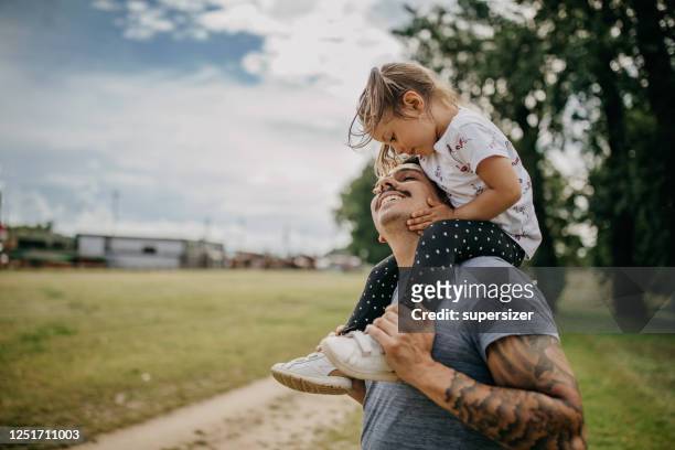father and daughter spend quality time together - daughter stock pictures, royalty-free photos & images