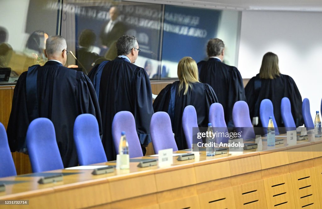 Echr Rights Judge members of the European Court of Human Rights arrives Grand ...