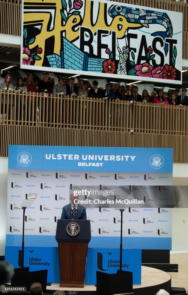 US President Joe Biden Visits Northern Ireland