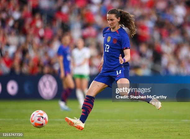 Missouri , United States - 11 April 2023; Andi Sullivan of United States during the women's international friendly match between USA and Republic of...