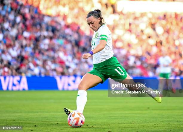 Missouri , United States - 11 April 2023; Katie McCabe of Republic of Ireland during the women's international friendly match between USA and...