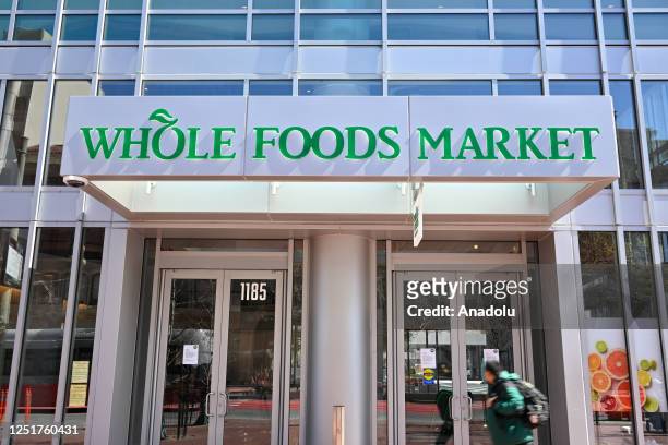 The Whole Foods in Mid Market Street is seen after it was closed due to employee safety concerns after being open for only a year in San Francisco,...