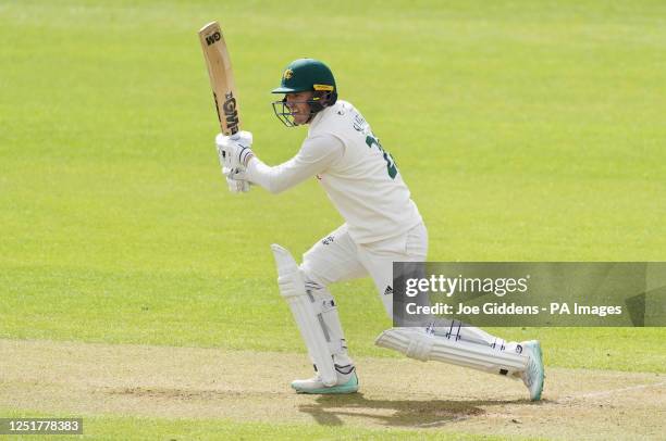 Nottinghamshire's Ben Slater during day one of the LV= Insurance County Championship, Division One match at Trent Bridge, Nottingham. Picture date:...