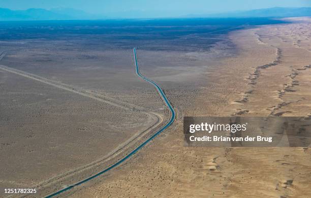 The Coachella Canal is a 122-mile aqueduct that conveys Colorado River water for irrigation northwest from the All-American Canal to the Coachella...