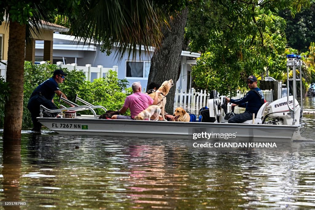 US-WEATHER-RAIN-FLORIDA