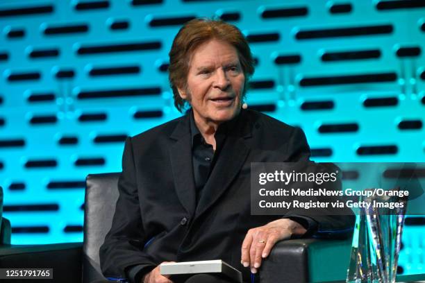 Anaheim, CA Singer-songwriter John Fogerty accepts the Music for Life Award during the Breakfast of Champions on the first day of The NAMM Show in...