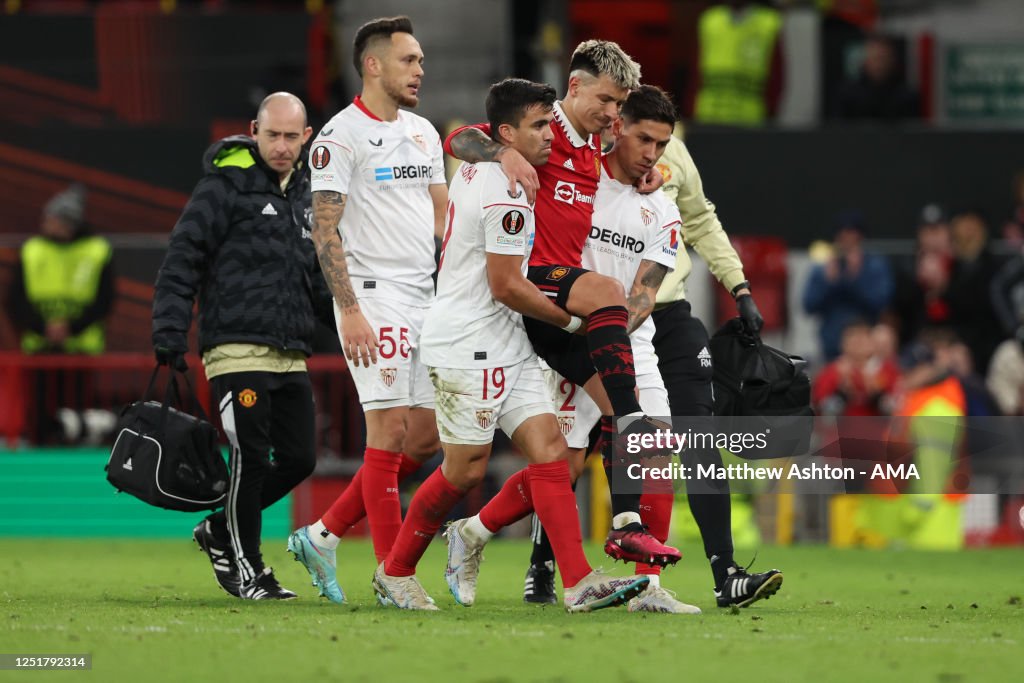 Manchester United v Sevilla FC: Quarterfinal First Leg - UEFA Europa League
