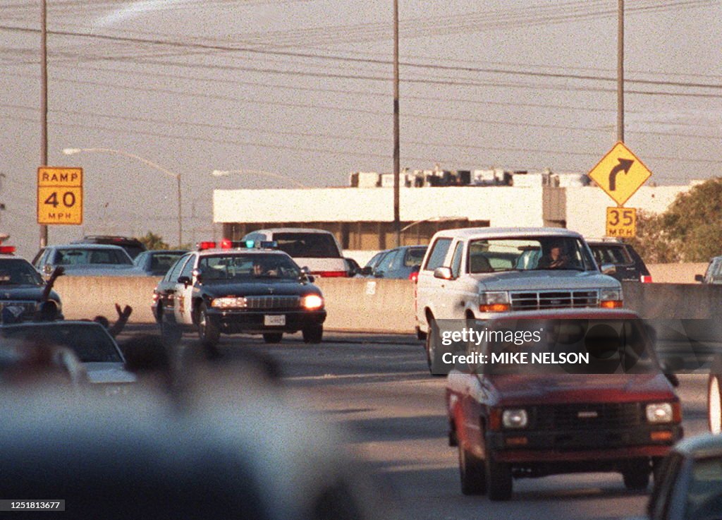 OJ SIMPSON-ARREST