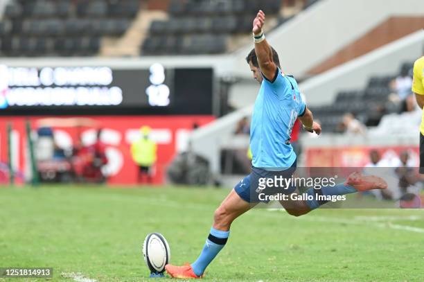 Morne Steyn of Vodacom Bulls during the Currie Cup, Premier Division match between Cell C Sharks and Vodacom Bulls at Hollywoodbets Kings Park on...