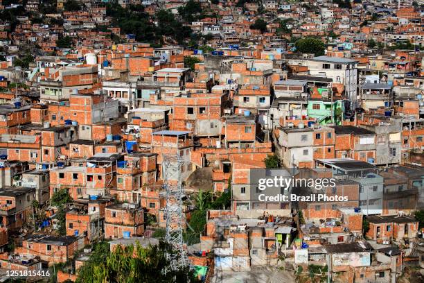 Complexo do Alemão , a group of favelas in the North Zone of Rio de Janeiro.