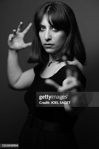 Sarak Raashed French actress Sarah Rashidian poses for a photo session during the ...