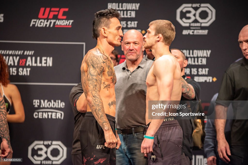 MMA: APR 14 UFC Fight Night Kansas City - Weigh-Ins
