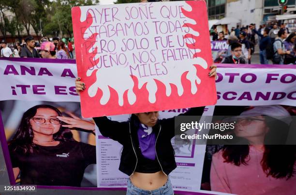 Various freestylers' collectives are demonstrating outside the Attorney General's Office in Mexico City to demand the search and appearance alive of...