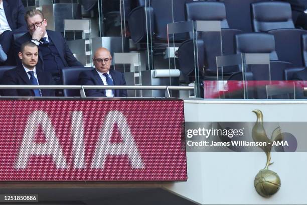 Daniel Levy the chairman of Tottenham Hotspur during the Premier League match between Tottenham Hotspur and AFC Bournemouth at Tottenham Hotspur...