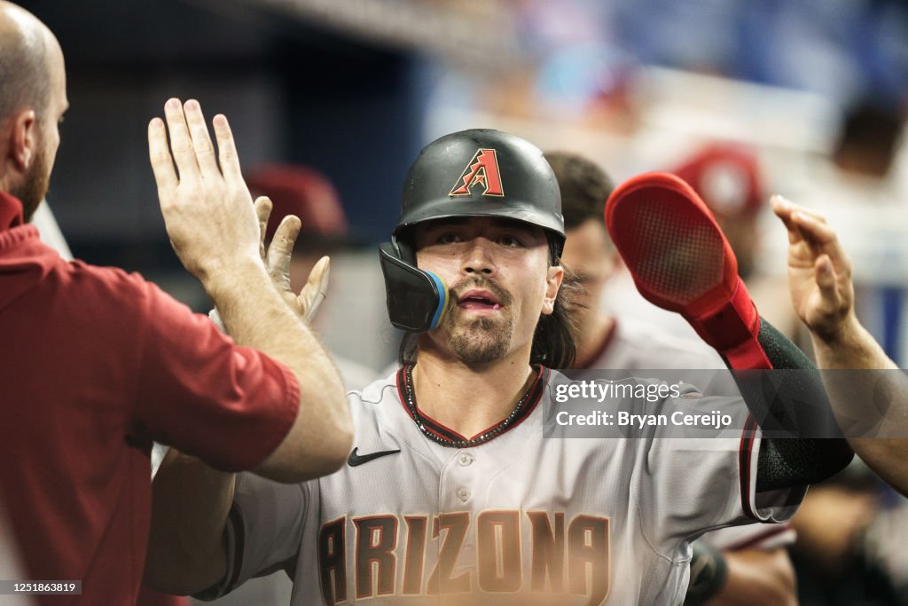Arizona Diamondbacks v Miami Marlins