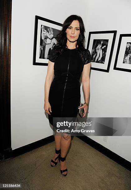 Michelle Forbes attends The TVLine Emmy Party at Levi's Haus on September 15, 2011 in Los Angeles, California.