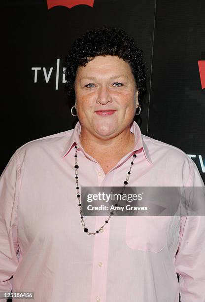 Dot Jones attends The TVLine Emmy Party at Levi's Haus on September 15, 2011 in Los Angeles, California.