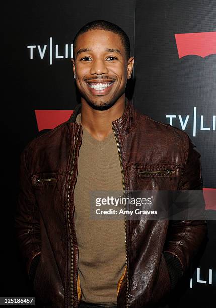Michael B. Jordan attends The TVLine Emmy Party at Levi's Haus on September 15, 2011 in Los Angeles, California.