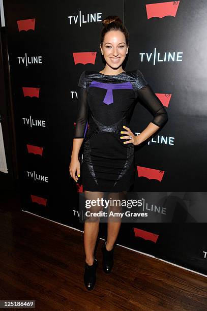 Vanessa Lengies attends The TVLine Emmy Party at Levi's Haus on September 15, 2011 in Los Angeles, California.