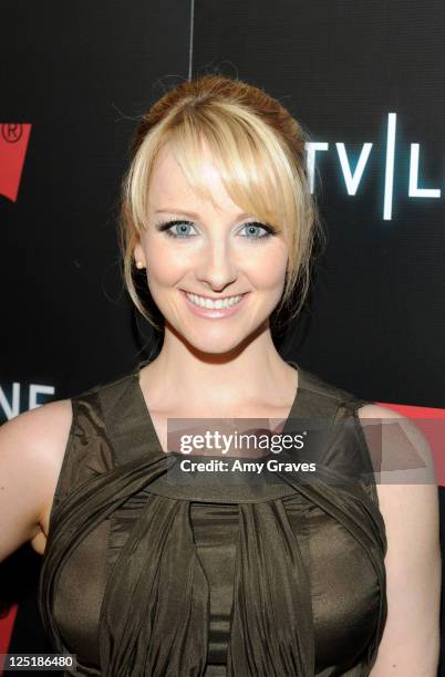 Melissa Rauch attends The TVLine Emmy Party at Levi's Haus on September 15, 2011 in Los Angeles, California.