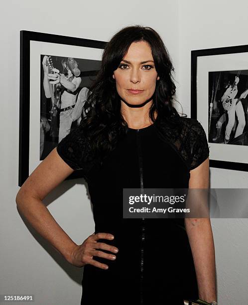 Michelle Forbes attends The TVLine Emmy Party at Levi's Haus on September 15, 2011 in Los Angeles, California.