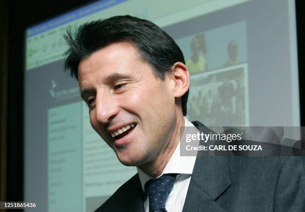 British double Olympic gold medal winner and Chairman of the 2012 London Olympic committee Lord Sebastian Coe offically launches a major city online...