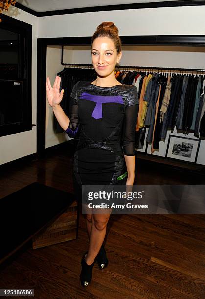 Vanessa Lengies attends The TVLine Emmy Party at Levi's Haus on September 15, 2011 in Los Angeles, California.
