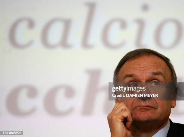 Gianni Petrucci, president of Italian Olympic comitee attends the "Giacinto Fachetti Trophy - the beauty of soccer" award ceremony 05 November 2007...