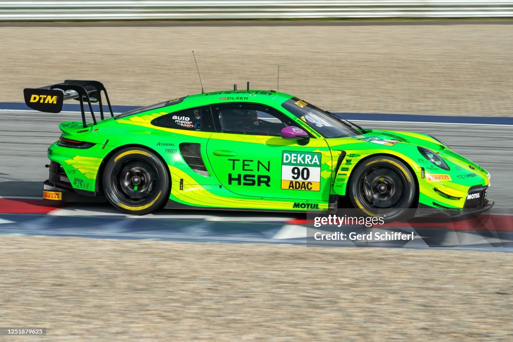 Dennis Olsen from Norway by Manthey EMA during the DTM Test and Media ...