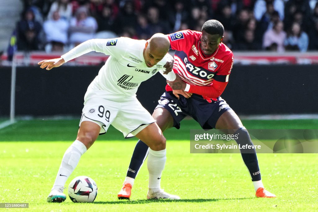 Lille OSC v Montpellier HSC - Ligue 1 Uber Eats