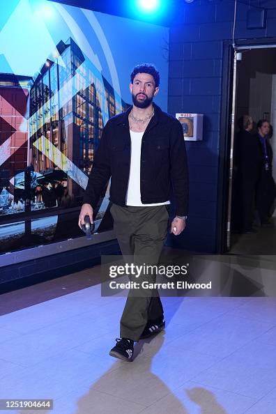 Austin Rivers Wolves Austin Rivers of the Minnesota Timberwolves arrives to the arena ...