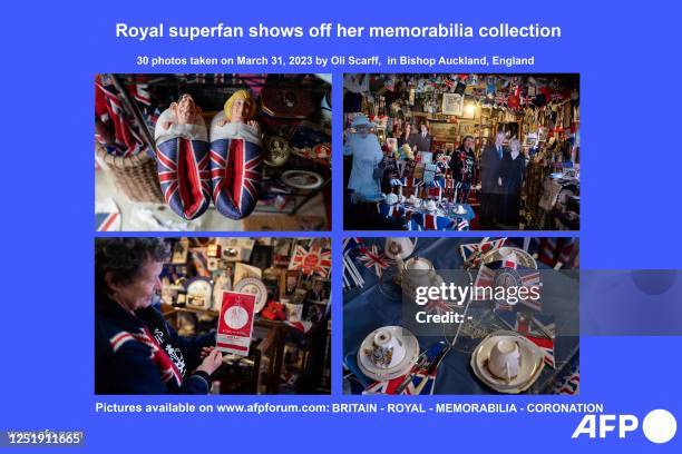 Presents a photo essay by photographer Oli Scarff featuring 30 photographs the memorabilia collection of ardent monarchist Anita Atkinson, at her...