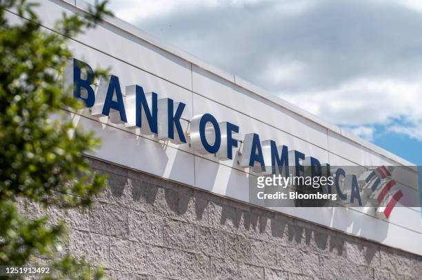 Bank of America branch in Austin, Texas, US, on Tuesday, April 11, 2022. Bank of America Corp. Is scheduled to release earnings figures on April 18....