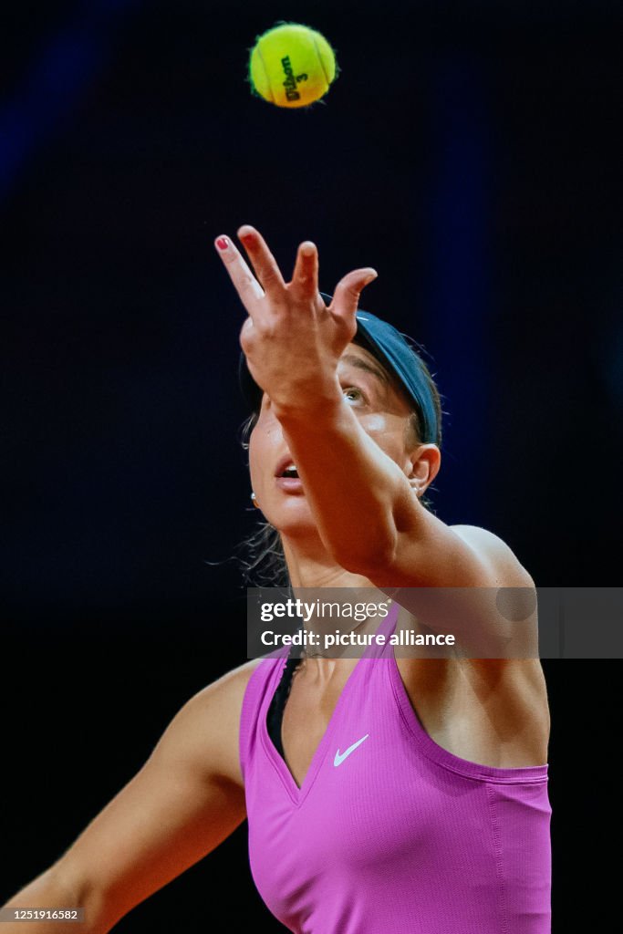 17 April 2023, Baden-Wrttemberg, Stuttgart: Tennis: WTA Tour, Women,... News Photo - Getty Images