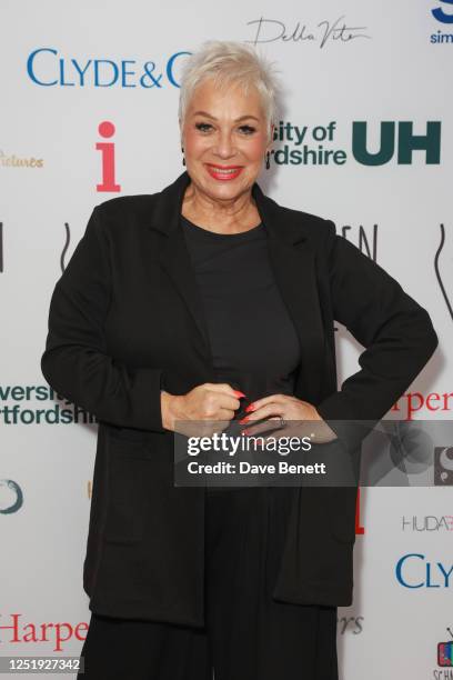 Denise Welch attends The 2023 Comedy Women In Print Prize ceremony at The Groucho Club on April 17, 2023 in London, England.