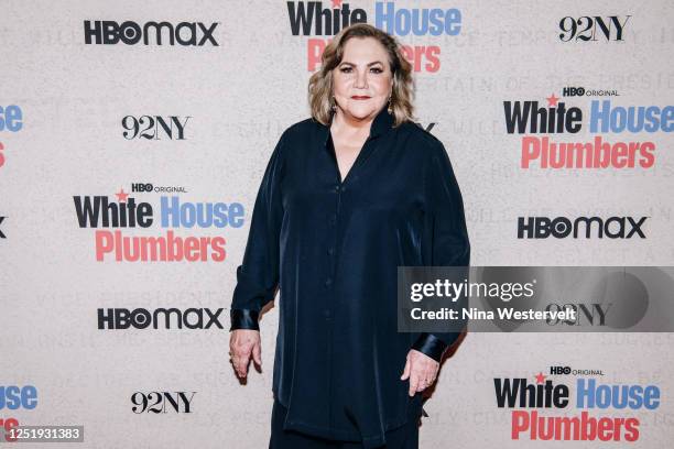 Kathleen Turner at the premiere of "White House Plumbers" held at the 92nd Street Y on April 17, 2023 in New York City.