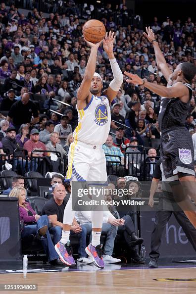 Moses Moody Of The Golden State Warriors Shoots A Three Point Basket