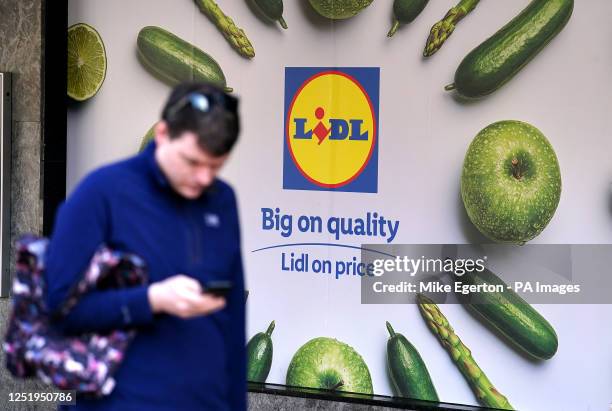 General view of a Lidl store on in Sheffield, UK. Picture date: Tuesday April 18, 2023.