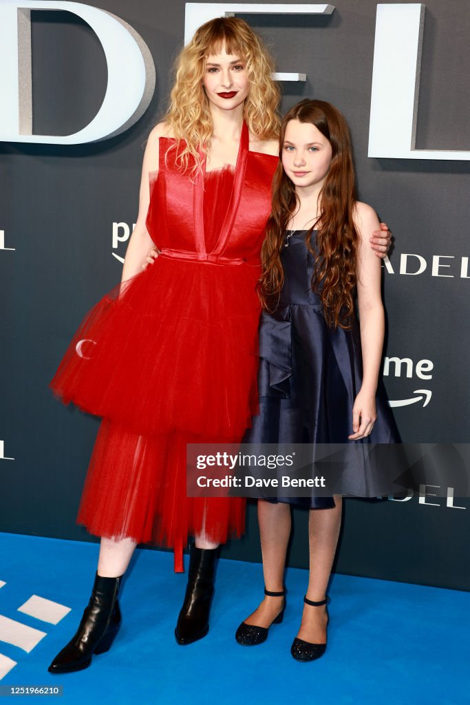 Springall Ashleigh Cummings and Caoilinn Springall attend the Global Premiere ...