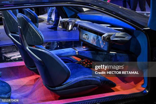 Lynk & Co concept car is displayed during the 20th Shanghai International Automobile Industry Exhibition in Shanghai on April 19, 2023.