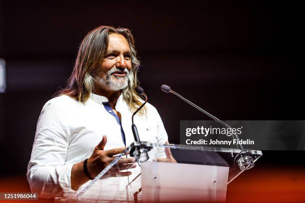 Thierry LOUVET, former player during the Hall of Fame RC Toulon on April 18, 2023 in Toulon, France.