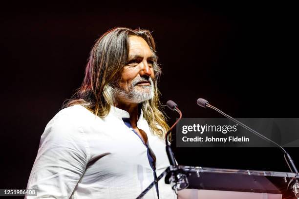 Thierry LOUVET, former player during the Hall of Fame RC Toulon on April 18, 2023 in Toulon, France.