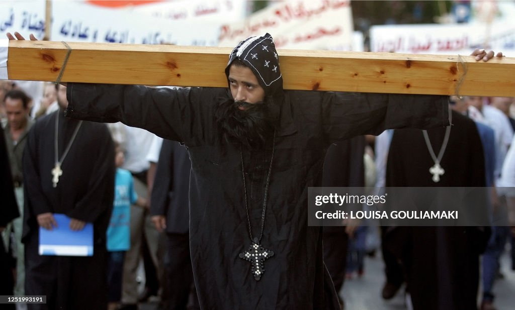 Coptic Rip TOPSHOT - Egyptian Coptic Christians and the Greek Coptic community ...