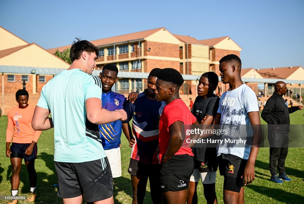 Johannesburg South Africa 20 April 2023 Leinster Rugby Players johannesburg-south-africa-20-april-2023-leinster-rugby-players