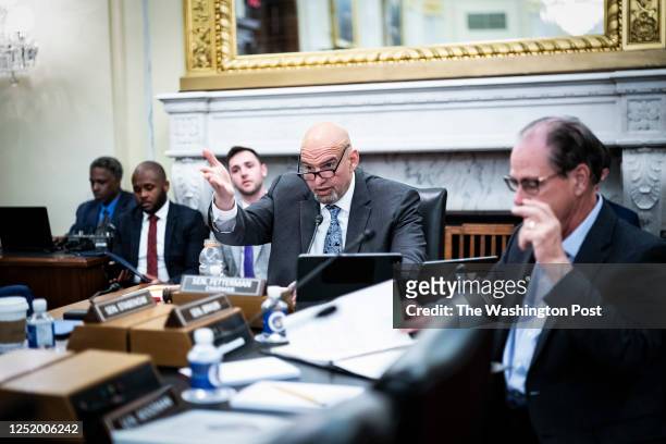 Washington, DC Sen. John Fetterman chair of the Senate Agriculture, Nutrition and Forestry subcommittee on Food and Nutrition, Specialty Crops,...