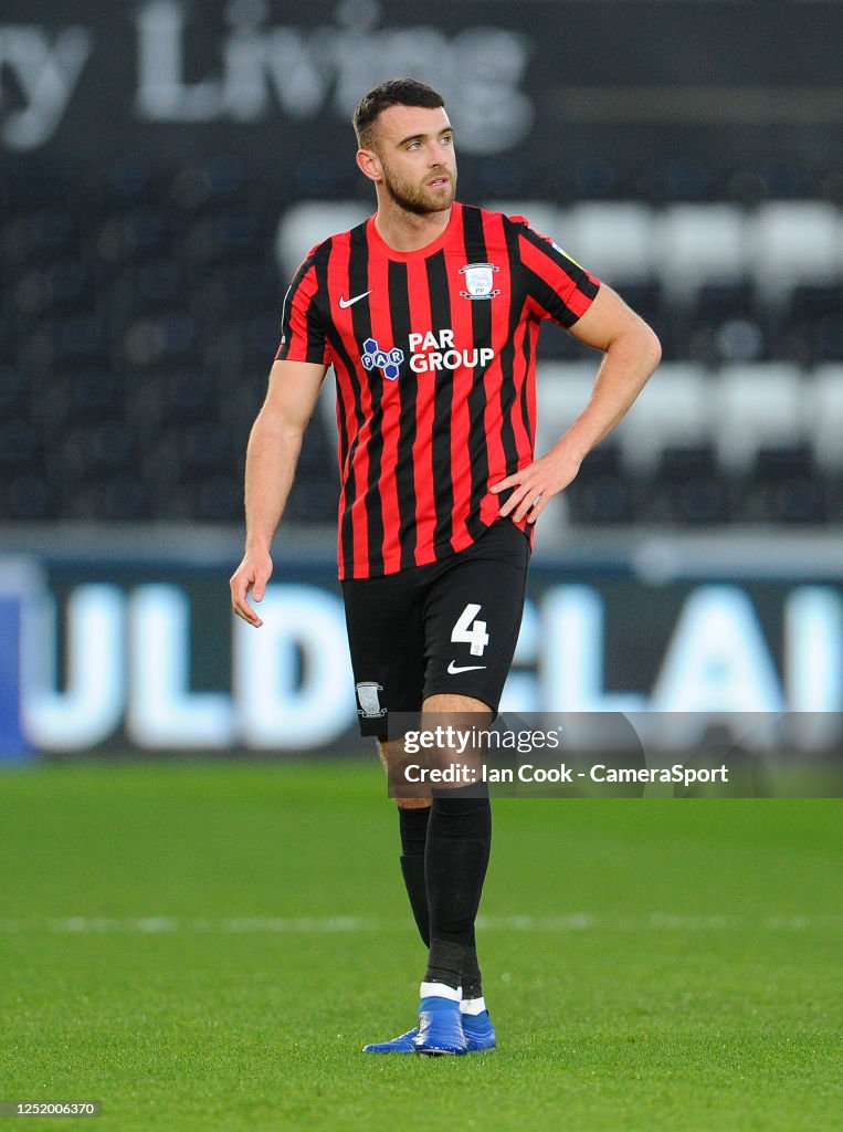 Benjamin Whiteman Preston North End's Ben Whiteman during the Sky Bet Championship ...