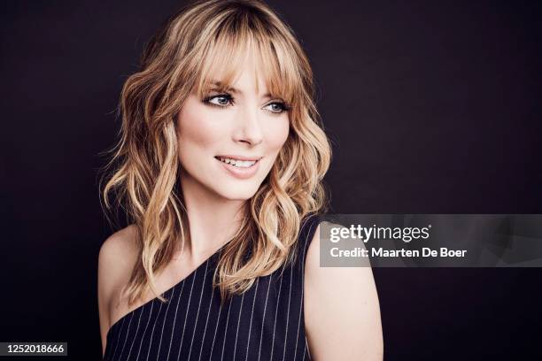 April Bowlby of DC Universe's 'Doom Patrol' poses for a portrait during the 2019 Winter TCA at The Langham Huntington on February 9, 2019 in...